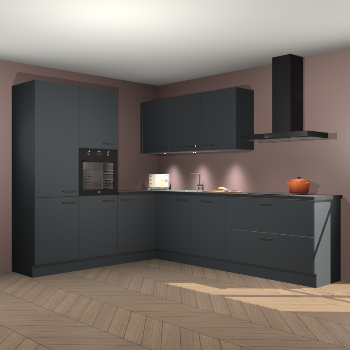 Onyxgrijze keuken Parla 82651