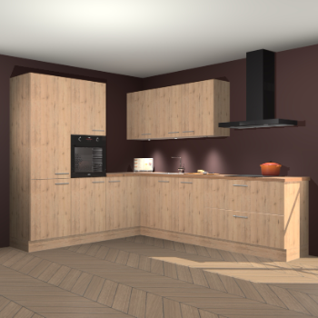 Madera natuur keuken Parla 83024