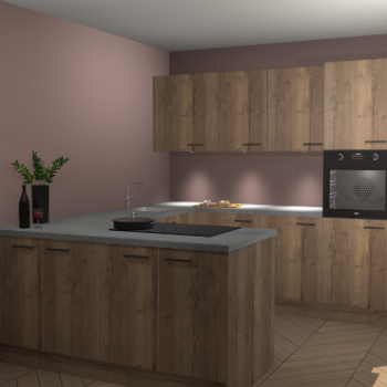 Chocolade Eiken keuken Rosario 67887