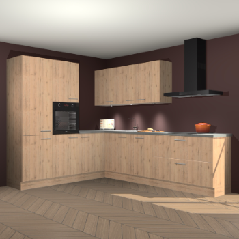 Madera natuur keuken Parla 83100