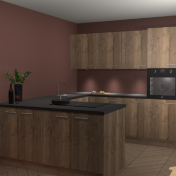 Chocolade Eiken keuken Rosario 67906