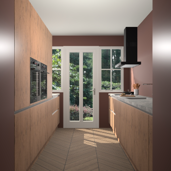 Astoria Eiken greeploze keuken Olympia 88249