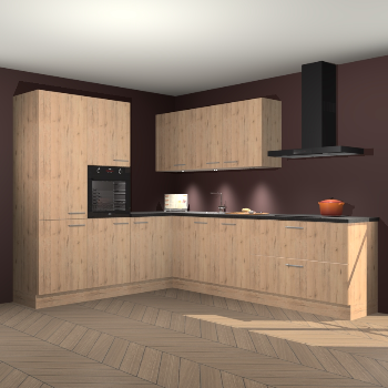 Madera natuur keuken Parla 83106