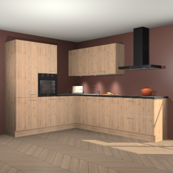 Madera natuur keuken Parla 83107