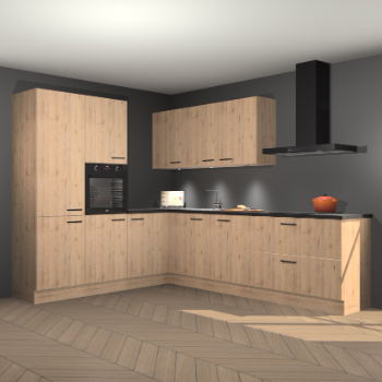 Madera natuur keuken Parla 83109