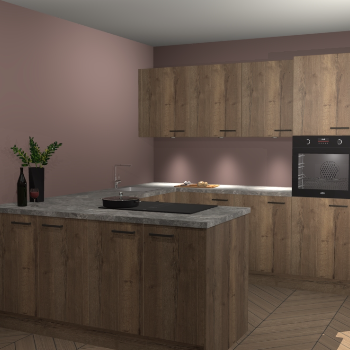 Chocolade Eiken keuken Rosario 67923