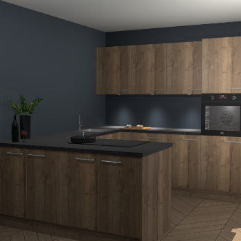 Chocolade Eiken keuken Rosario 68012