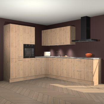 Madera natuur keuken Parla 83112