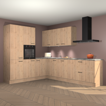 Madera natuur keuken Parla 83116