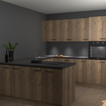 Chocolade Eiken keuken Rosario 68015