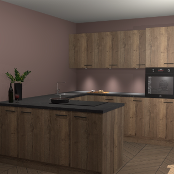 Chocolade Eiken keuken Rosario 68016