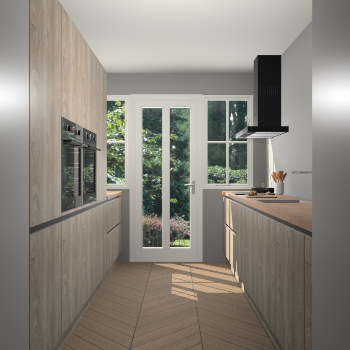 Cantaro Eiken greeploze keuken Olympia 88270