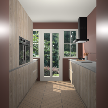 Cantaro Eiken greeploze keuken Olympia 88273