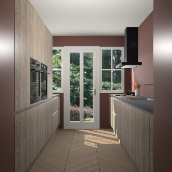 Cantaro Eiken greeploze keuken Olympia 88281