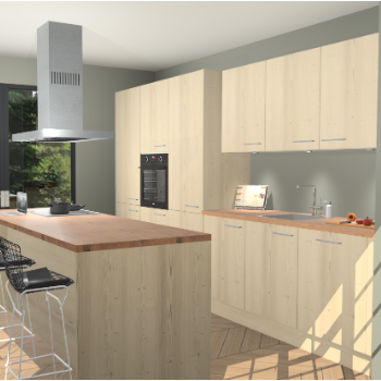 Vuren keuken Straatsburg 49165