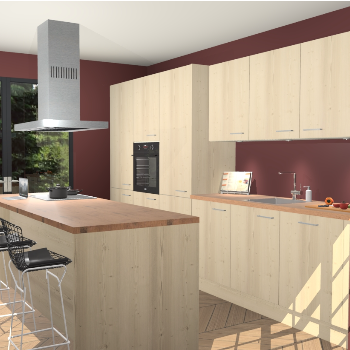 Vuren keuken Straatsburg 49166