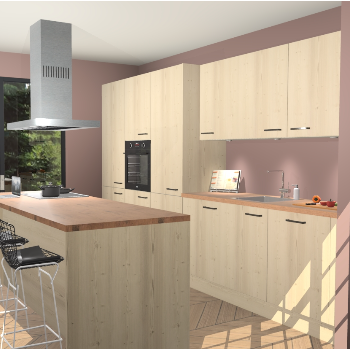 Vuren keuken Straatsburg 49169