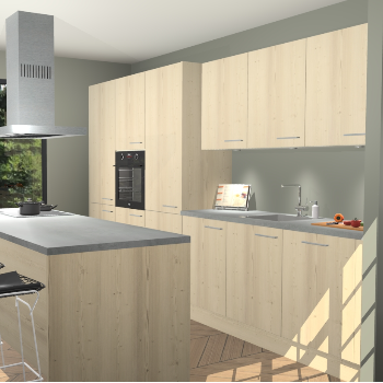 Vuren keuken Straatsburg 49373