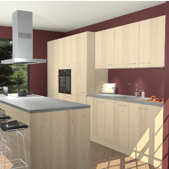 Vuren keuken Straatsburg 49381