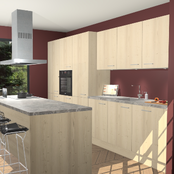 Vuren keuken Straatsburg 49384