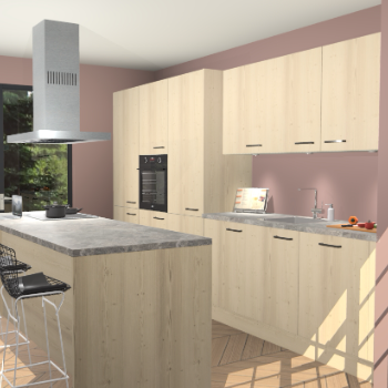 Vuren keuken Straatsburg 49409