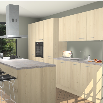 Vuren keuken Straatsburg 49377