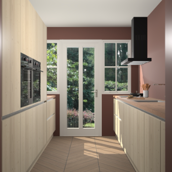 Vuren greeploze keuken Olympia 88774