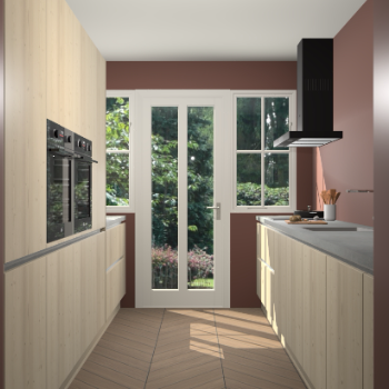 Vuren greeploze keuken Olympia 88780