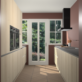 Vuren greeploze keuken Olympia 88787