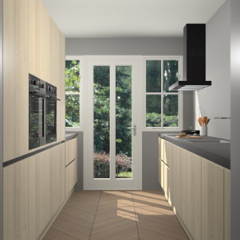 Vuren greeploze keuken Olympia 88790