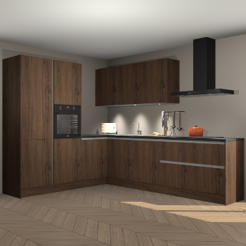 Noten greeploze keuken Parla 90966