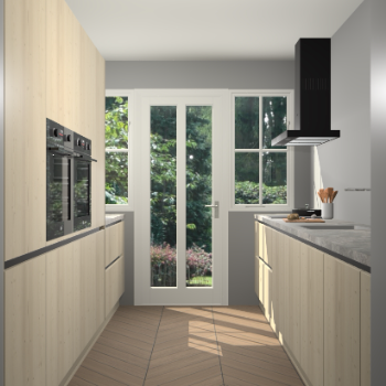 Vuren greeploze keuken Olympia 88797