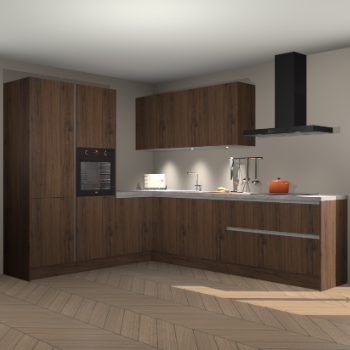 Noten greeploze keuken Parla 90982