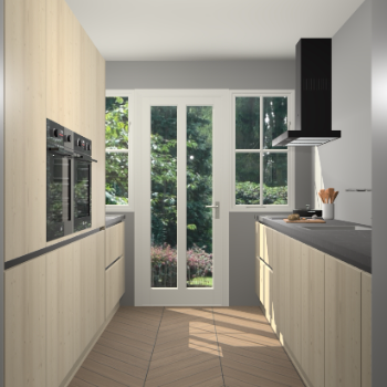 Vuren greeploze keuken Olympia 88809