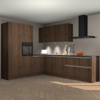 Noten greeploze keuken Parla 90988