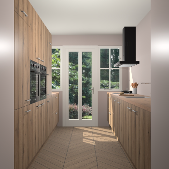 Goud Eiken keuken Olympia 88306