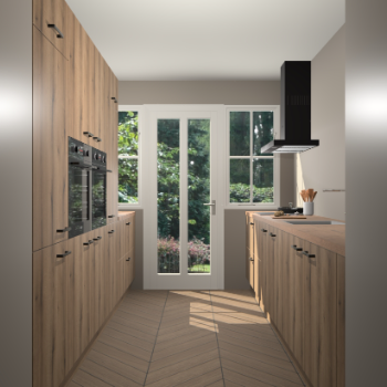 Goud Eiken keuken Olympia 88309