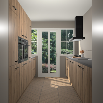 Goud Eiken keuken Olympia 88327