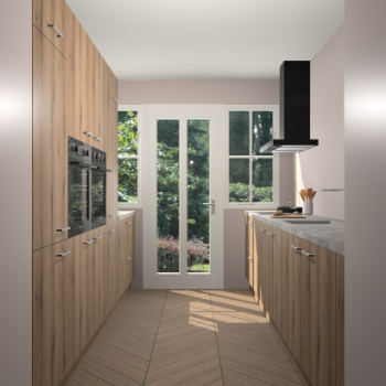 Goud Eiken keuken Olympia 88332