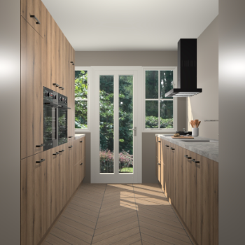 Goud Eiken keuken Olympia 88335