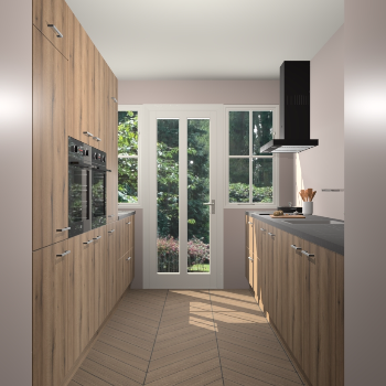 Goud Eiken keuken Olympia 88346