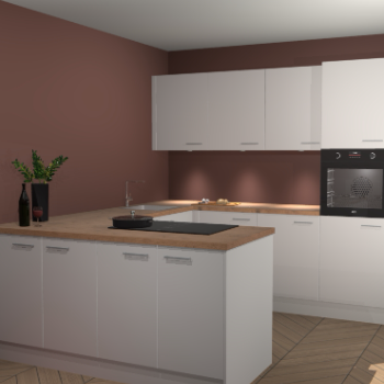 Zijdegrijze keuken Rosario 69435