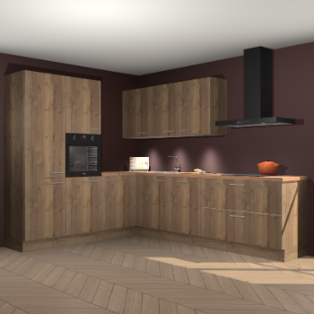 Chocolade eiken keuken Parla 84586