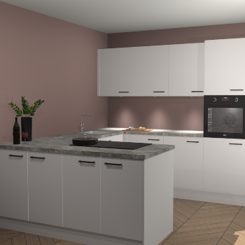 Zijdegrijze keuken Rosario 69531