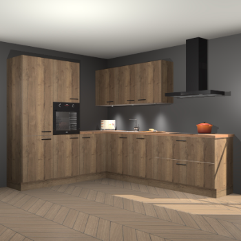 Chocolade eiken keuken Parla 84589