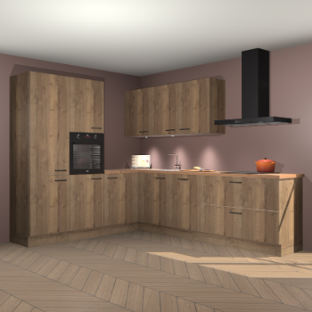 Chocolade eiken keuken Parla 84590