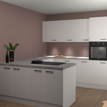 Zijdegrijze keuken Rosario 69585