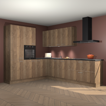 Chocolade eiken keuken Parla 84711