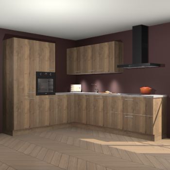 Chocolade eiken keuken Parla 84722