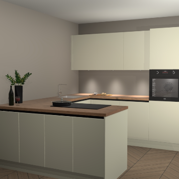 Magnolia greeploze keuken Rosario 69705